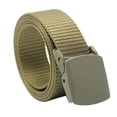 thumbnail image 4 of Cinturón de lona para hombre, cinturón reversible, cinturón de tela para hombre, cinturón con deslizamiento para Zulema Cinturón de nailon, 4 of 8