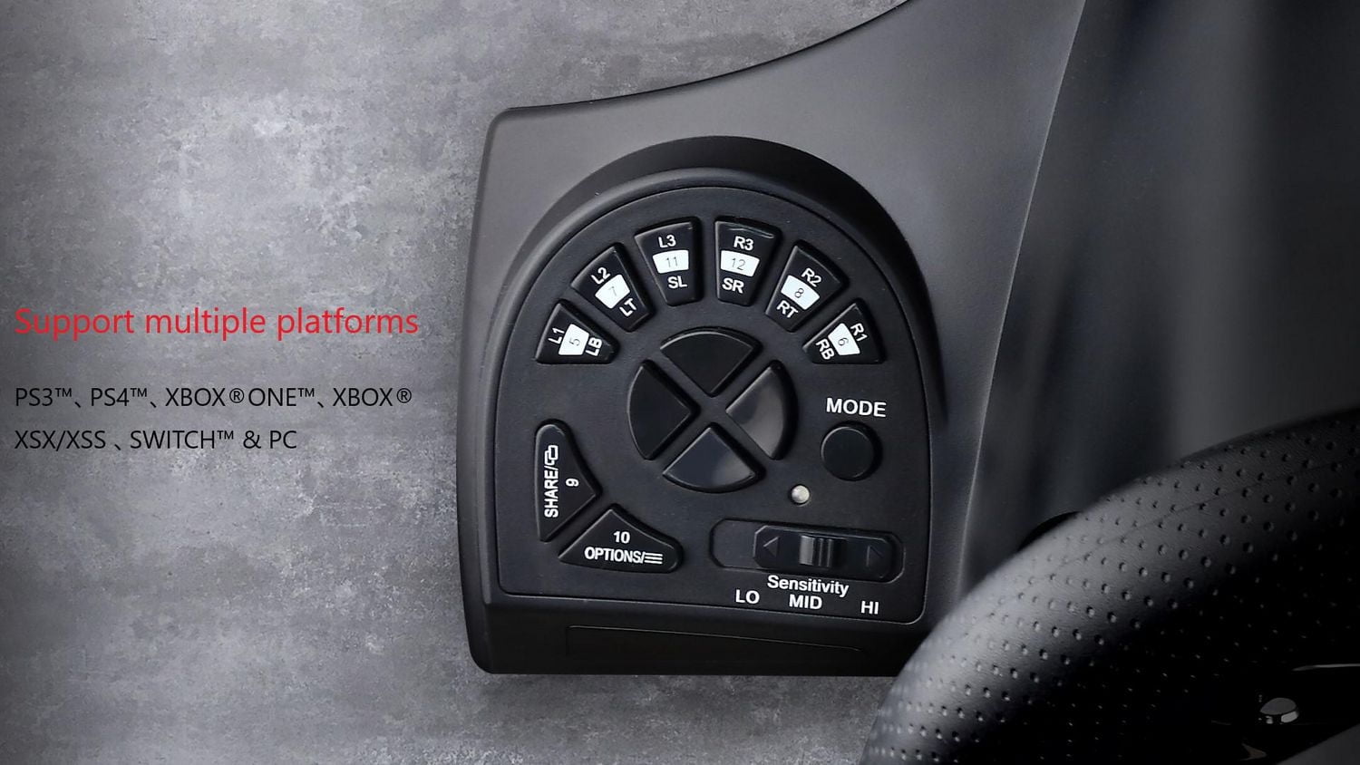 Flashfire 4-in-1 Force Racing Wheel Set - Compatible with Windows PC, PS4 & Xbox One and XBOX Series x/s.