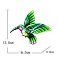thumbnail image 3 of Decoraciones para colgar de colibrí Shamjiam Escultura de pared de pájaro, 3 of 4