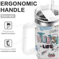 thumbnail image 5 of 40 oz Nurse Tumbler with Handle and Straw - Ideal Gifts for Women, Perfect for Graduation, Appreciation, and Nurses Week, 5 of 6