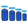 thumbnail image 5 of Uxcell Compression Stuff Sack, 20L Waterproof Sleeping Bag for Backpacking, Sky Blue, 5 of 6