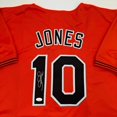 thumbnail image 2 of Autographed/Signed Adam Jones Baltimore Orange Baseball Jersey JSA COA, 2 of 4