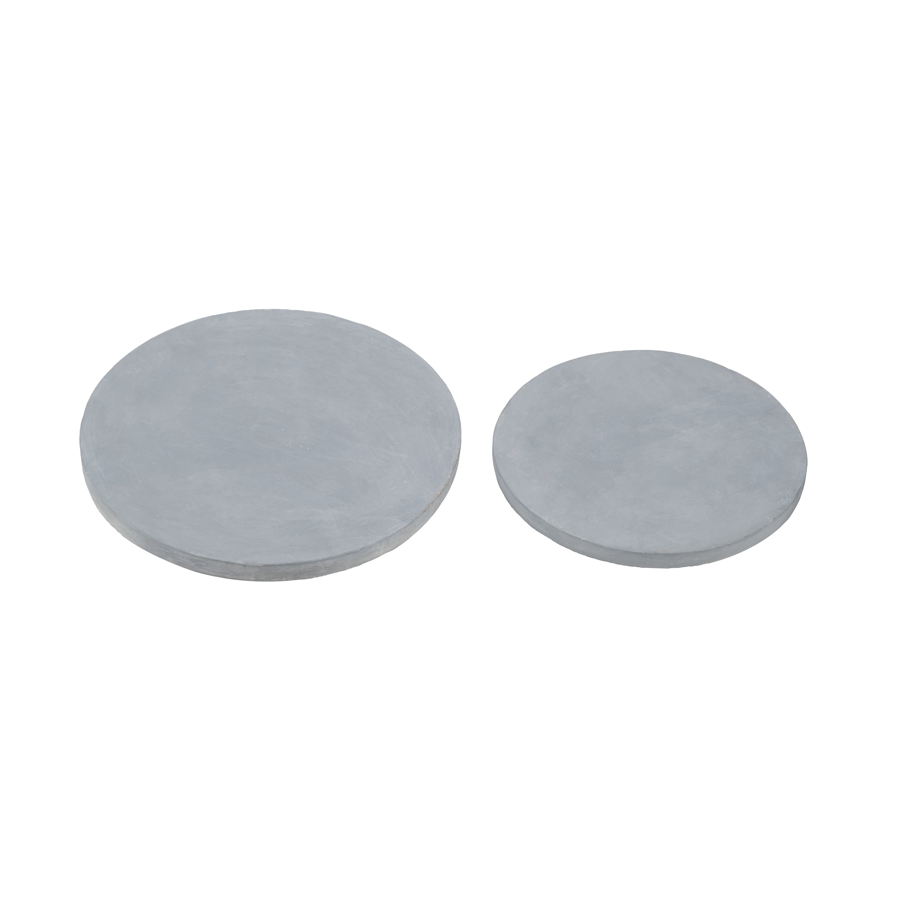Better Homes & Gardens 2 Pack Gray Cement Wood Plant Stand
