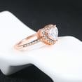 thumbnail image 4 of Anillos para mujer, regalos para mujer, exquisita forma de corazón, joyería de compromiso, boda, accesorios, regalo, anillo de moda., 4 of 5