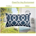thumbnail image 2 of Majestic Home Goods Pillow 12x20 Athens Navy, 2 of 4