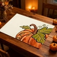 thumbnail image 4 of Thanksgiving Table Setting Placemat, Durable Linen Fabric Protector for Family Dinner and Special Events(M), 4 of 6
