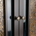 thumbnail image 5 of Teamson Home Wooden Bathroom Floor Accent Cabinet Glass Doors Espresso ELG-534, 5 of 6