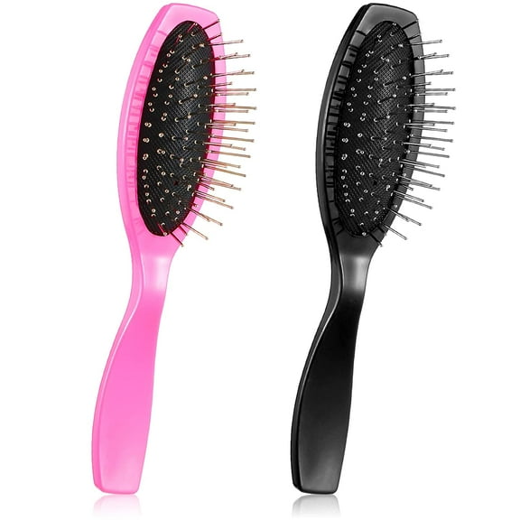 2 Pcs Wig Hair Brush Wig Wire Brush Stainless Steel Synthetic Wig Brush Wire Hair Brush Synthetic Hair Brush Hair Extension Brush for Girls Women