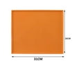 thumbnail image 4 of Tapis de Cuisson en Silicone Antiadhésif 26x31cm Rouleau Suisse Feuille de Cuisson pour Gâteau Orange, 4 of 8