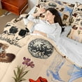 thumbnail image 4 of Homewish Western Cowboy Cowgirl 7-Piece Twin Bedding Sets for Teens Female Girls,Old Fashion Disco Ball Bedding Comforter Set,Retro Vintage Breathable Sheet Sets,Super Cozy Room Decor,Reversible, 4 of 8
