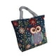 thumbnail image 4 of Bolsas de lona estilo retro con cremallera, gran capacidad, cómodas bolsas de compras. Estilo C, 4 of 8