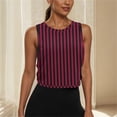thumbnail image 6 of fatyb Womens Workout Tank Tops Open Side Crop Athletic Shirts Sleeveless Running Basic Tees Activewear, 6 of 7