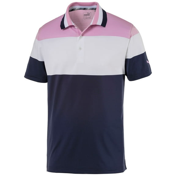 NEW Puma Nineties Pale Pink Golf Polo Mens XX-Large (XXL)
