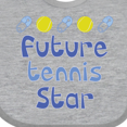 thumbnail image 4 of Inktastic Future Tennis Star Baby Boy Boys Baby Bib, 4 of 4