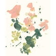 thumbnail image 3 of Goldberger, Jennifer 12x14 Black Modern Framed Museum Art Print Titled - Blush and Olive Splash I, 3 of 5