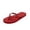 Red, variant on Aihuaihua Womens Classic Solid Color Flip Flops, Lightweight & Comfortable Thong Sandals for Beach & Shower Summer Shoes Red
