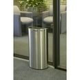 thumbnail image 4 of Commercial Zone 780929 Poubelle Demi-Lune 8 Gallons, Argent, 4 of 6
