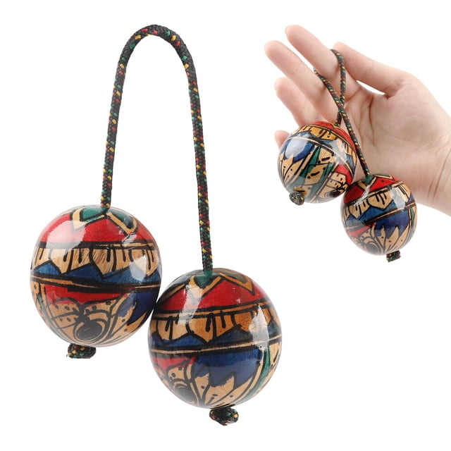 Shaker de doble bola con ritmo africano GOGHOST Aslatua Rhythm