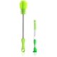 thumbnail image 1 of Juego de cepillos de limpieza de silicona CHAO para biberones de vidrio y botellas deportivas, 1 of 5