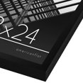 thumbnail image 7 of Americanflat 18x24 Poster Frame with Polished Plexiglass - Streamline Collection - Thin Border Picture Frame for Wall Display - Hanging Hardware Included - Black, 7 of 7