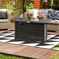 thumbnail image 2 of Gymax Foyer Rectangulaire au Propane de 42 Pieds' 60 000 Btu Chauffage Table d'Extérieur avec Housse, 2 of 10