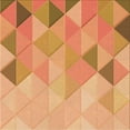 thumbnail image 1 of Ahgly Company Machine Washable Indoor Square Transitional Yellow Orange Area Rugs, 7' Square, 1 of 7