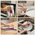 thumbnail image 6 of 2 Pcs Funny Kitchen Towels,Multicolor Christmas Tree Pattern Microfiber Dish Towels,Kitchen Tea Towels,Kitchen Towel Set (18" X 26"), 6 of 7