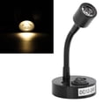 thumbnail image 4 of Projecteur de Chevet pour Bateau, Installation Facile Lumière de Lecture LED RV DC12 à 24V pour Bateau Argent, Noir, 4 of 7