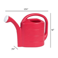 Novelty 2 Gallon Deluxe Watering Can, Red