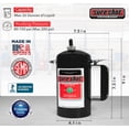 thumbnail image 2 of Pulverizador SURE SHOT A1000B de 1 litro, sin aerosol, recargable, fabricado en EE. UU., 2 of 9