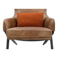 thumbnail image 5 of Moe's Home Collection AMOS LEATHER ACCENT CHAIR, 5 of 5