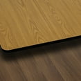 thumbnail image 4 of Flash Furniture Glenbrook 24'' x 42'' Rectangular Table Top with Natural or Walnut Reversible Laminate Top, 4 of 5