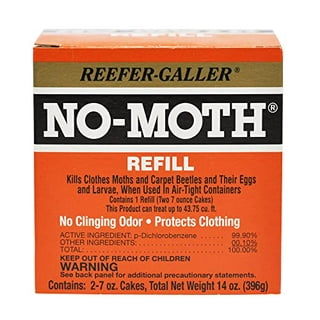 Reefer Galler SLA Cedar Scented Moth Repellent Spray - Kills Moths Bed Bugs  and Pests on Contact, 15 oz