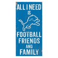 thumbnail image 1 of Fan Creations NFL All I Need Is Football Family and Friends Sign Wall Art, 1 of 2