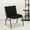 Black, variant on Flash Furniture 2 Pack HERCULES Series Big & Tall 1000 lb. Rated Black Fabric Stack Chair