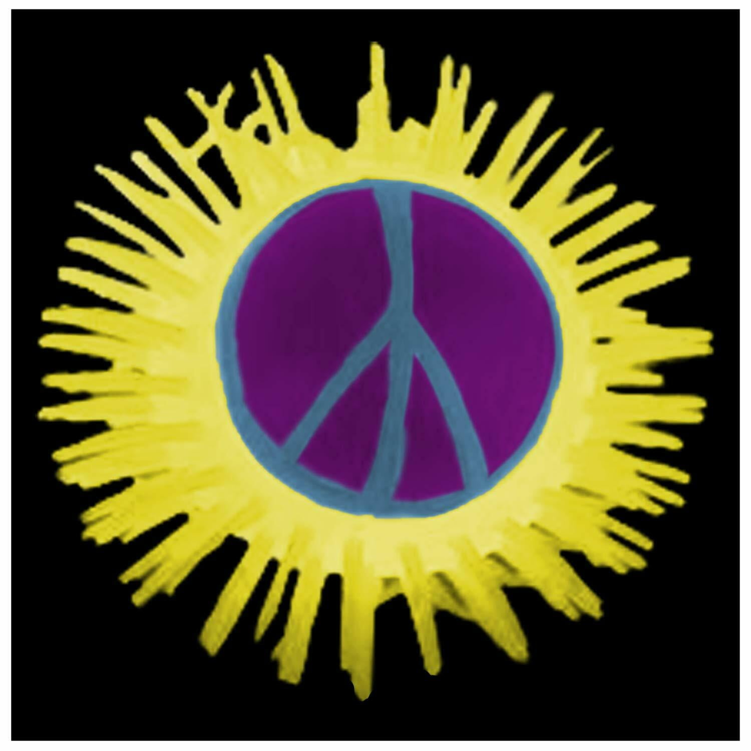 Goofy Fun for Kids and Adults Squishy NEW LED Peace Sign Puffer Yo-Yo Ball