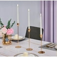 thumbnail image 2 of Spiral Wax Taper Candles Unscented Candlesticks Twisted Candles, 2 of 3