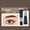Dark brown, variant on Erna Professional Henna Eyelash Eyebrow Dye Tint 15-Minute Fast Tint Easy Dye Gel Eyelash Kit Semi Permanent Eyebrows Tint Dye Makeup