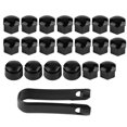 thumbnail image 1 of Wheel Nut Cover,20pcs 17mm Nut Car Dust Cover Protective Caps Wheel Screw Protection Built to Last, 1 of 12