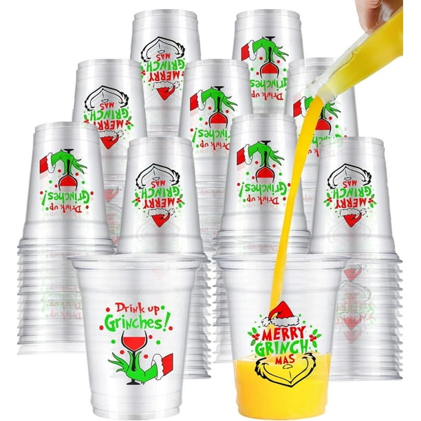 Vasos De Plastico Desechables FOCUSLINE Vasos De Plástico Transparente De 9 Onzas, Paquete De 100 Vasos Desechables De Plastico 70943 Vasos De Plástico 9 Onzas