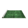 thumbnail image 2 of Ahgly Company Machine Washable Indoor Rectangle Persian Emerald Green Bohemian Area Rugs, 2' x 3', 2 of 4