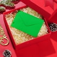 thumbnail image 4 of 200 Sets Small Christmas Blank Cards with Small Gift Card Wedding Invitation Envelopes for Christmas 4 x 2.9 Inch Red Green, 4 of 6