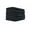 Black, variant on The Rag Company - Microfiber Spa and Yoga Towel - 16" x 27", Light Blue, Royal Blue, Black, 6-Pack