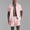 Pink, variant on WWV Men Short Set Lapel Short Sleeve Button Shirt Elastic Waist Shorts Outfits Solid Color Trendy Loose Fit Party Leisure Suit Beige L