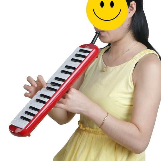 32-key Piano Keyboard for Music Lovers Adults Begginers, Glarry 32-Key with Blowpipe & Blow Pipe Red - Walmart.com