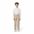 thumbnail image 4 of French Toast Boys School Uniform Adjustable Waist Relaxed Fit Pants, Sizes 4-20, Slim, & Husky, 4 of 5