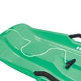 thumbnail image 3 of Slippery Racer Downhill Thunder Kids Toddler Plastic Toboggan Snow Sled, 3 of 9