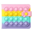 thumbnail image 2 of xiaxaixu Universal Coin Purse, Adult Kid Patchwork Wallet Bag Fidget Toy Pack, 2 of 9