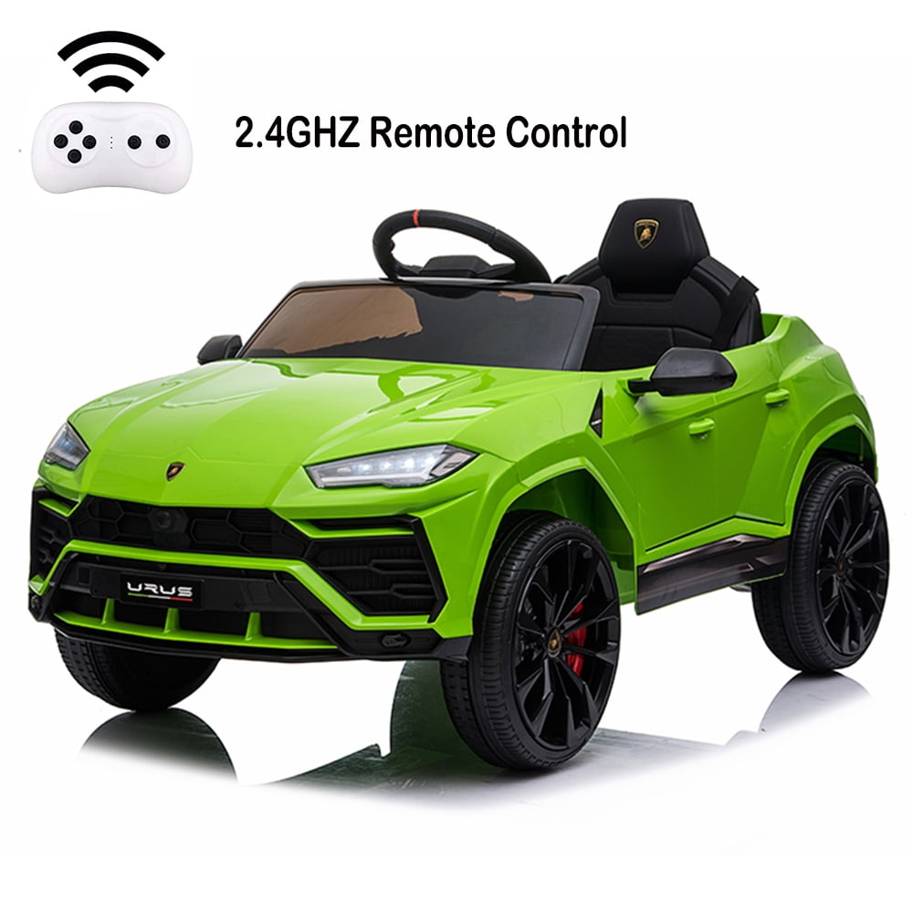 Remote Control Ride on Car, 12V Lamborghini Ride on Toys for Boys Girls Ages 1-4, Battery