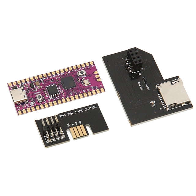 Microcontroller Board, Flexible Dual Core Microcontroller Module Professional With SD2SP2 Pro Micro Storage Card Adapter For Game Console